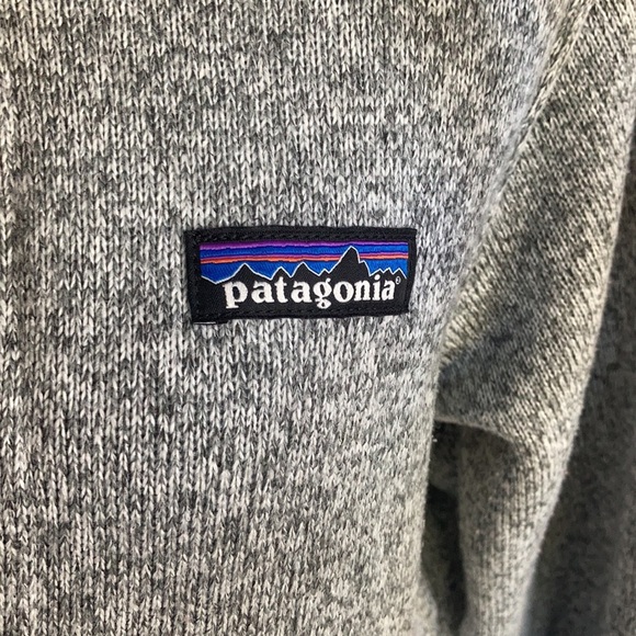 Patagonia Better Sweater button gray marled hooded jacket coat - Picture 8 of 16
